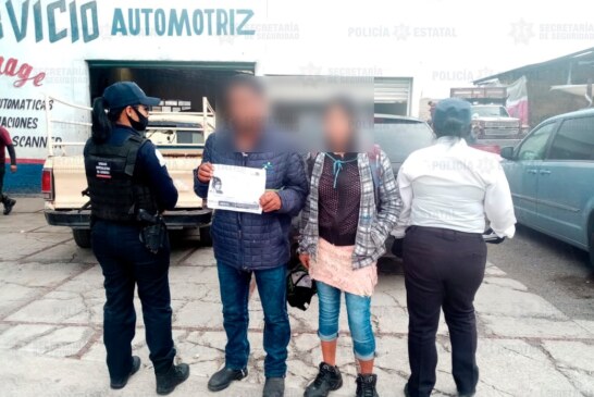 Localizan policías de la secretaría de seguridad a menor de edad desaparecida desde el mes de enero