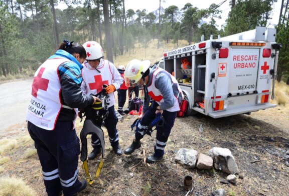 Brindó Cruz Roja en Edomex 392 servicios en la primera semana de vacaciones