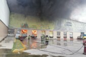 Controlan incendio en parque industrial en Lerma