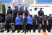 Dan a conocer nuevos uniformes de la Policía de Toluca