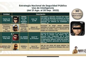Detienen en Metepec a “el Licenciado” líder de la organización criminal la Familia Michoacana