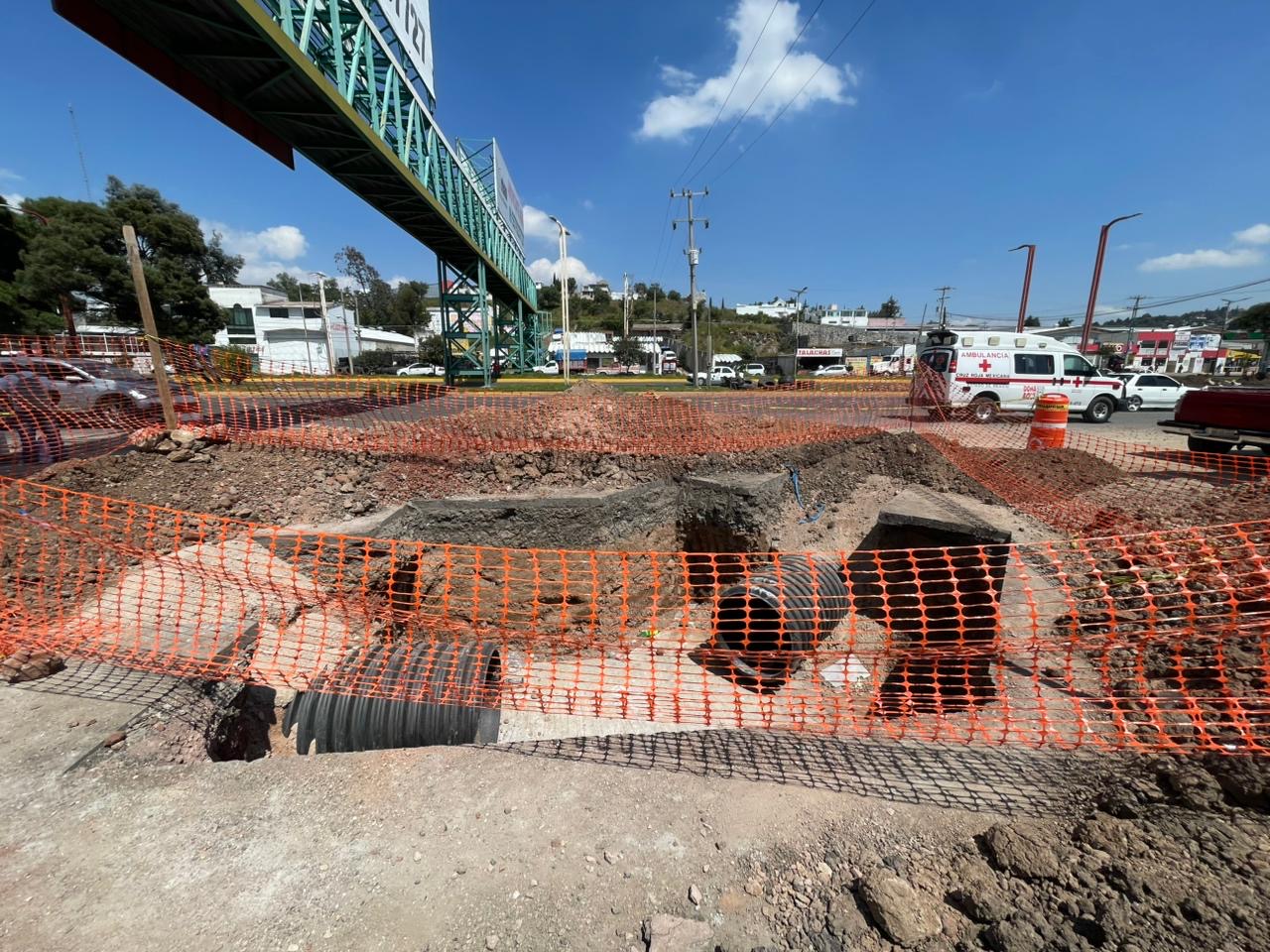 Avanza la ampliación del sistema de drenaje pluvial en Atlacomulco, una obra esperada por 19 años