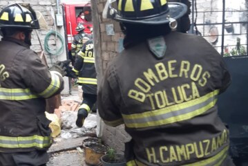 Se incendia una casa en la colonia Seminario