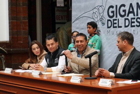 Anuncia Toluca exposición Gigantes del Desierto, Museo Itinerante