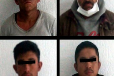 Secretaría de seguridad detiene a cuatro hombres por probable delito ambiental