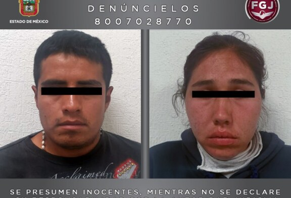 Detiene FGJEM a dos personas investigadas por organizar robos a tiendas departamentales en Tecámac