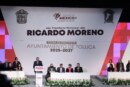 Ricardo Moreno Bastida asume como presidente municipal de Toluca