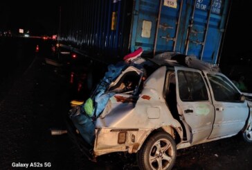 Mueren dos en fatal accidente en la Autopista Toluca-Atlacomulco