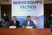 Anuncia Juan Rodolfo más equipamiento para la Policía Municipal de Toluca