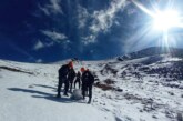 Policía de Alta Montaña del Edomex auxilia a cuatro personas lesionadas en el Nevado de Toluca