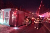 Accidente en Paseo Tollocan deja 2 personas muestras y 19 heridas