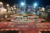 Desde Huamantla, Tlaxcala, llega a Atlacomulco tapete de catrina monumental