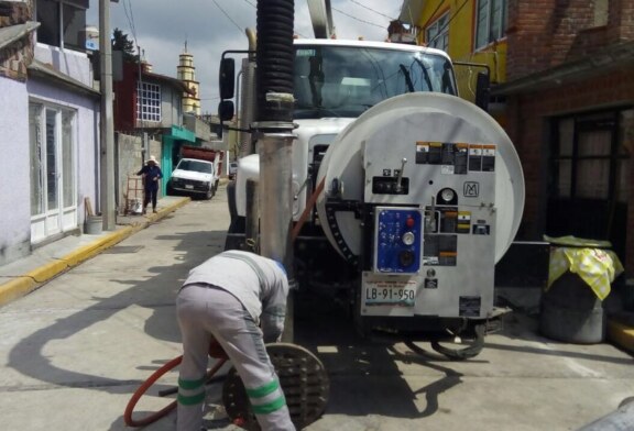 Se intensifican en Toluca trabajos de desazolve