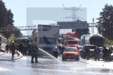 Accidente en la México Toluca