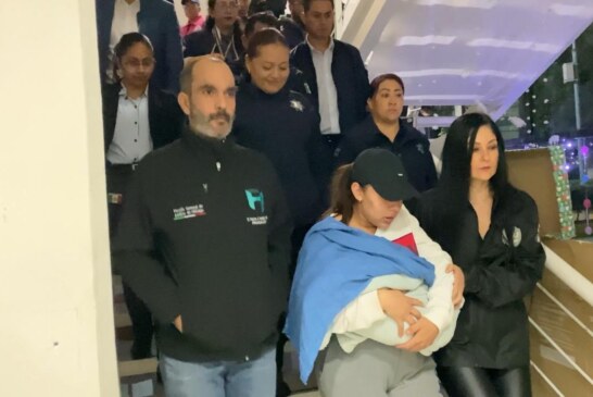 Bebe robado en Hidalgo, ya esta con su familia.