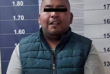 Aprehenden en Chalco a sujeto investigado por el delito de extorsión