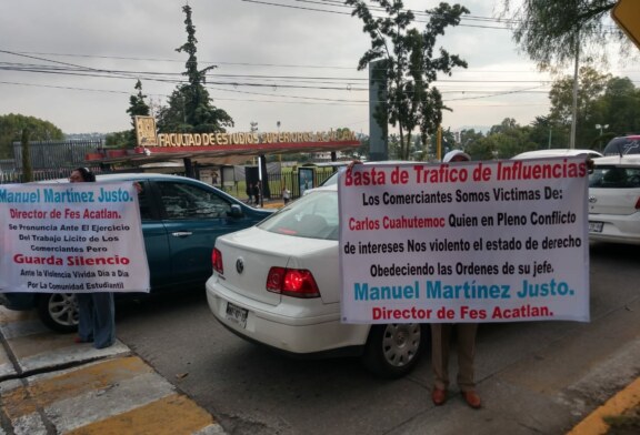 Estudiantes y comerciantes denuncian al secretario del Ayuntamiento de Naucalpan  por conflicto de intereses