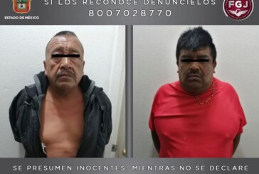 Aprehenden a dos sujetos  por el asesinato de un individuo en Chimalhuacán 