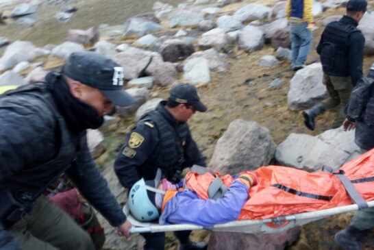 Rescata SSEM a una mujer lesionada en el nevado de Toluca