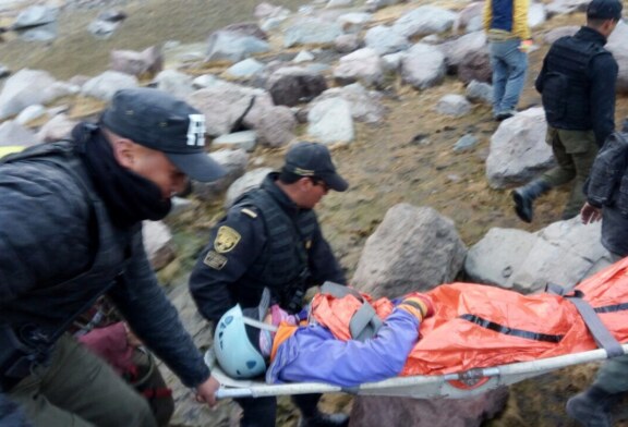 Rescata SSEM a una mujer lesionada en el nevado de Toluca