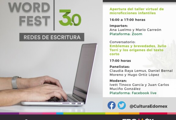 Llega tercera edición de Word Fest 3.0 festival redes de escritura