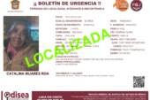 Localizan a mujer de la tercera edad reportada como extraviada