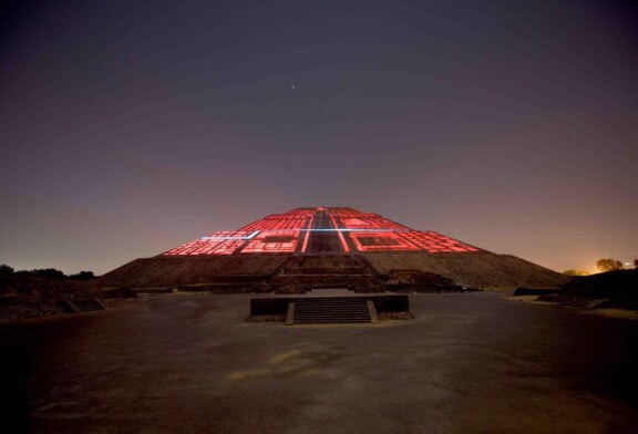 Disfrutan más de 8 mil visitantes de la tercera temporada de “experiencia nocturna en Teotihuacán”