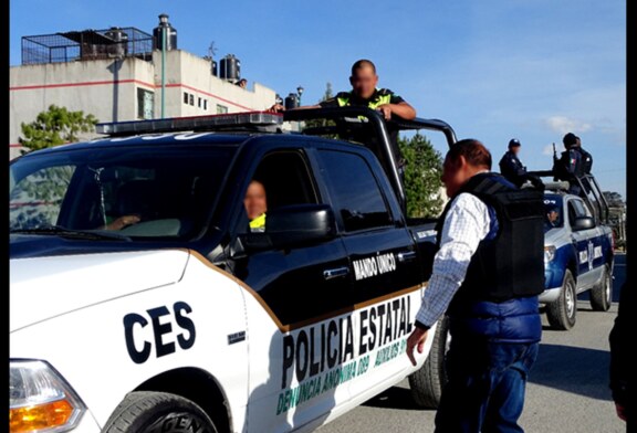 Agreden a policías municipales en Colinas del Sol salen piedras y balas a relucir