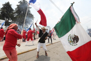 Reviven batalla del 5 de Mayo en Calimaya desde hace más de 150 años