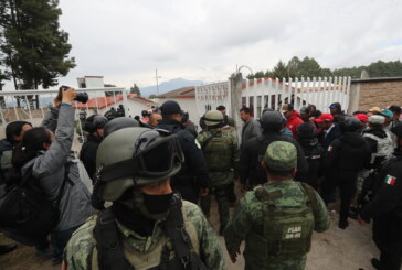 “Nos queremos defender” pobladores le exigen a Delfina Gómez en Texcaltitlán