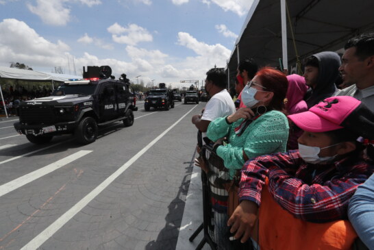 Más de 10 mil personas asistieron a ver el Desfile Cívico Militar, tras dos años que estuvo suspendido