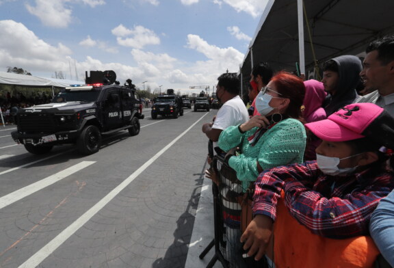 Más de 10 mil personas asistieron a ver el Desfile Cívico Militar, tras dos años que estuvo suspendido