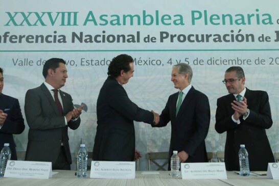 Presenta PGR en el Edoméx nuevo modelo homologado de procuración de justicia