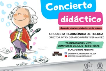 Invita OFiT a disfrutar de la música, a través de Concierto Didáctico