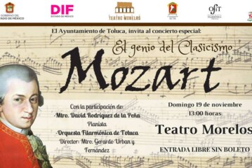 Invita OFiT al concierto especial “Mozart, el genio del clasicismo”