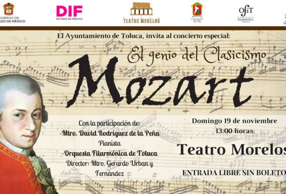 Invita OFiT al concierto especial “Mozart, el genio del clasicismo”