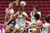 Las Diablas tuvieron la ventaja de visita, pero el Rebaño salvó la igualada 1-1, en la Jornada 4 del Clausura 2024 de la Liga MX Femenil