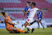 Con goles en tiempo de reposición, las Diablas se impusieron 1-2 en La Corregidora,  ante Querétaro