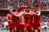 Los Diablos se impusieron 5-0 a Pachuca 