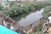 Colapsa Puente Peatonal entre Chimalhuacán y Neza, hay al menos 13 lesionados.