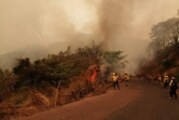 Evacuan Comunidades por Fuerte Incendio en Tlatlaya