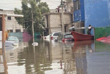 Lluvias en Edomex dejan una persona sin vida, más de 650 casas afectadas y daños materiales