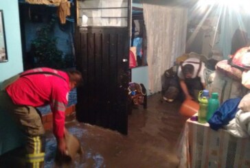 Por precipitaciones implementan autoridades de Toluca acciones inmediatas de auxilio