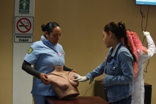 Con taller de Autoexploración, llaman a mujeres mexiquenses a prevenir Cáncer de Mama.