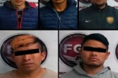 Secretaría de Seguridad detiene a cinco sujetos probables responsables de robo con violencia