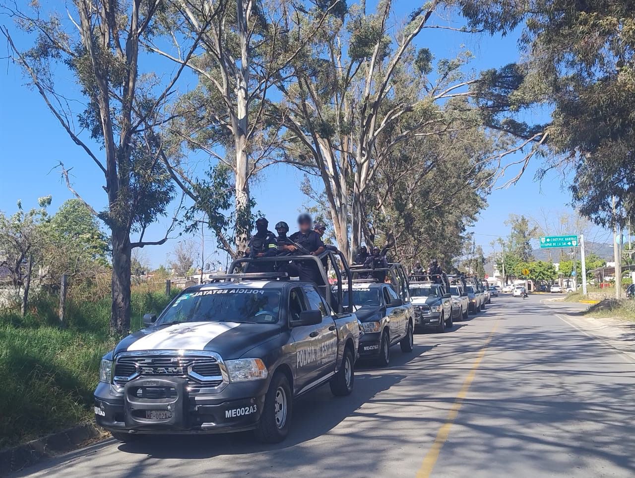 Inicia “Operativo Sur” en Coatepec Harinas y Villa Guerrero para combatir el crimen organizado