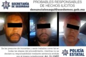 Recupera secretaría de seguridad vehículo con reporte de robo y detiene a tres sujetos como posibles responsables