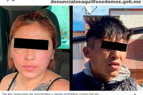 Elementos de la secretaría de seguridad capturan a dos personas posibles responsables de agredir a hombre con arma de fuego