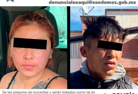 Elementos de la secretaría de seguridad capturan a dos personas posibles responsables de agredir a hombre con arma de fuego