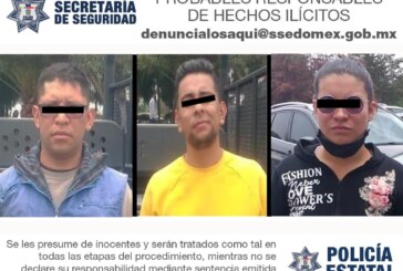 Secretaría de seguridad detiene a tres probables responsables del delito de cohecho